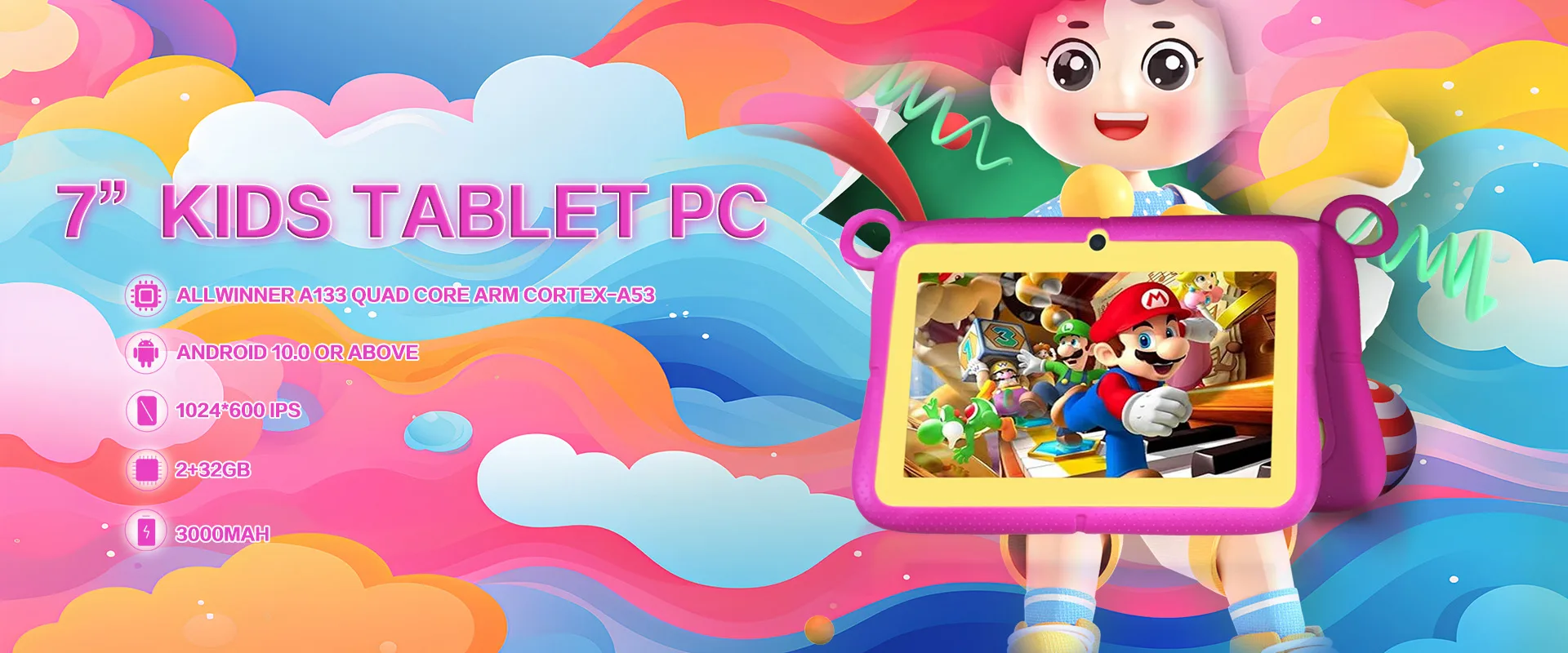 7'' Kids Tablet PC